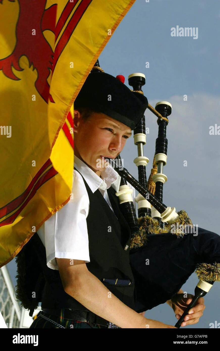World Pipe Band Championship Stock Photo Alamy