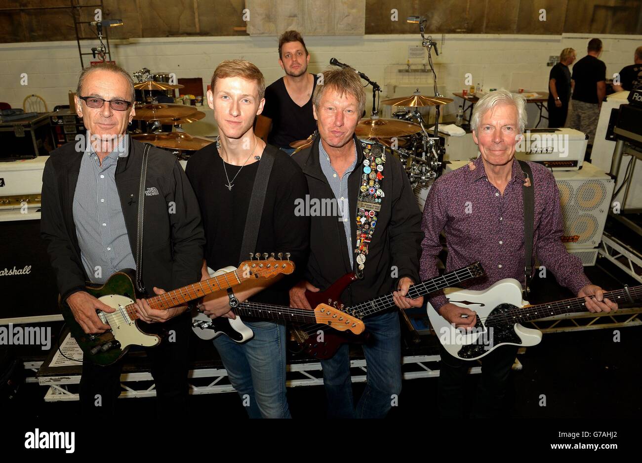 Status Quo Band Members Left Right Francis Rossi Stock Photos & Status