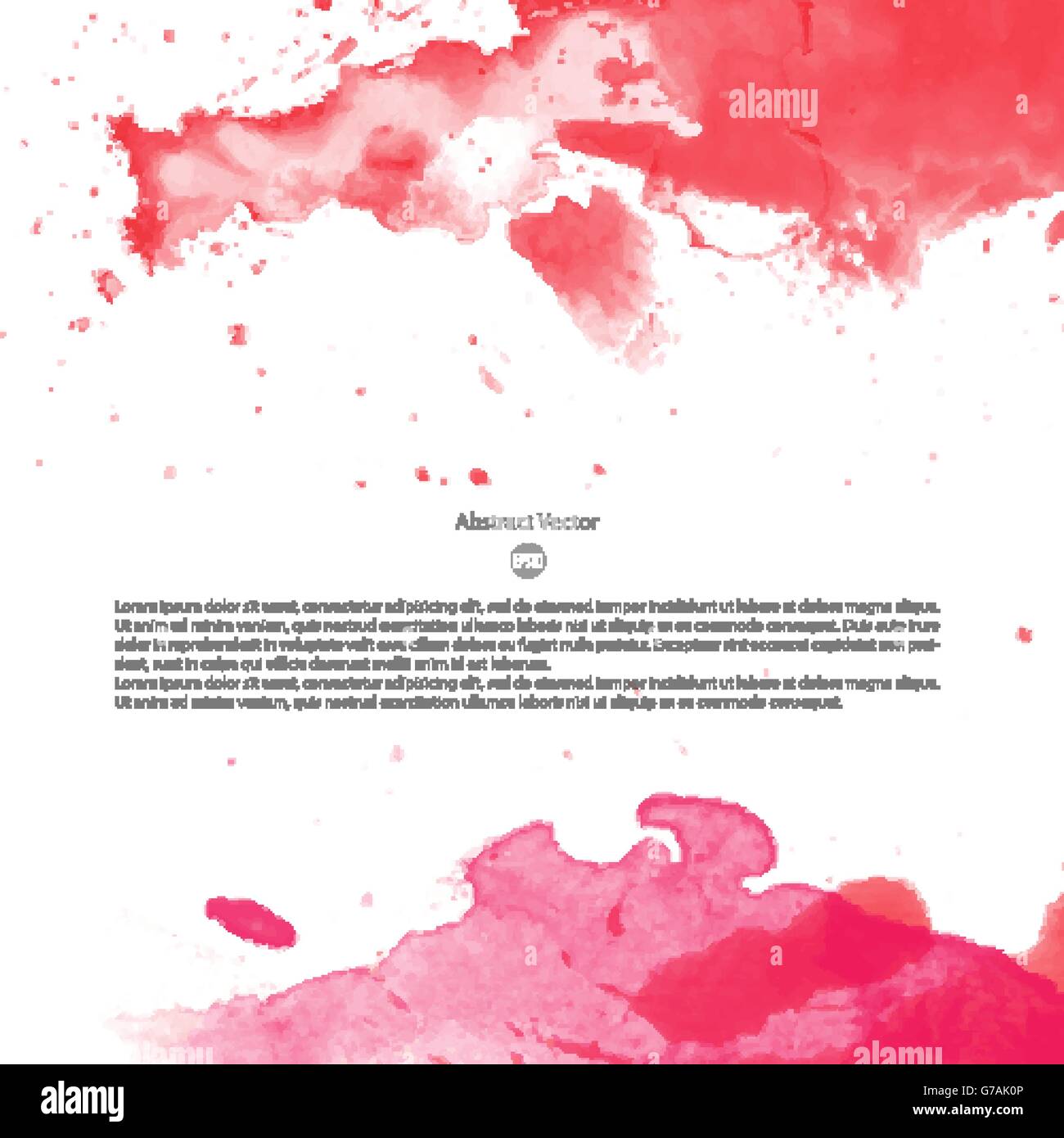 Bright colorful vector watercolor background Stock Vector Image & Art ...