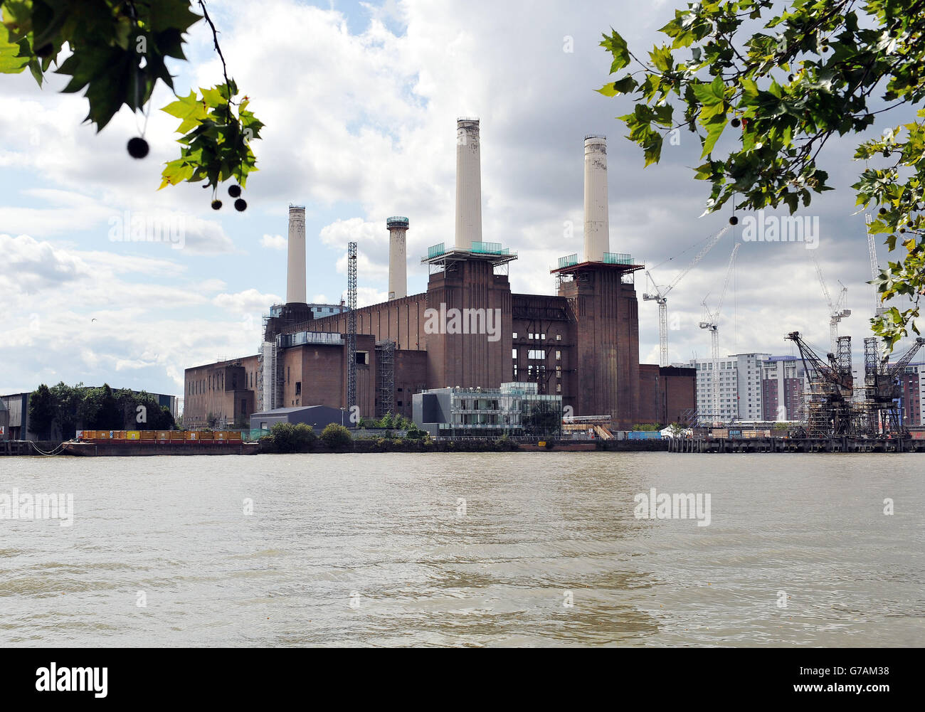 Battersea Power Station redevelopment Stock Photo Alamy