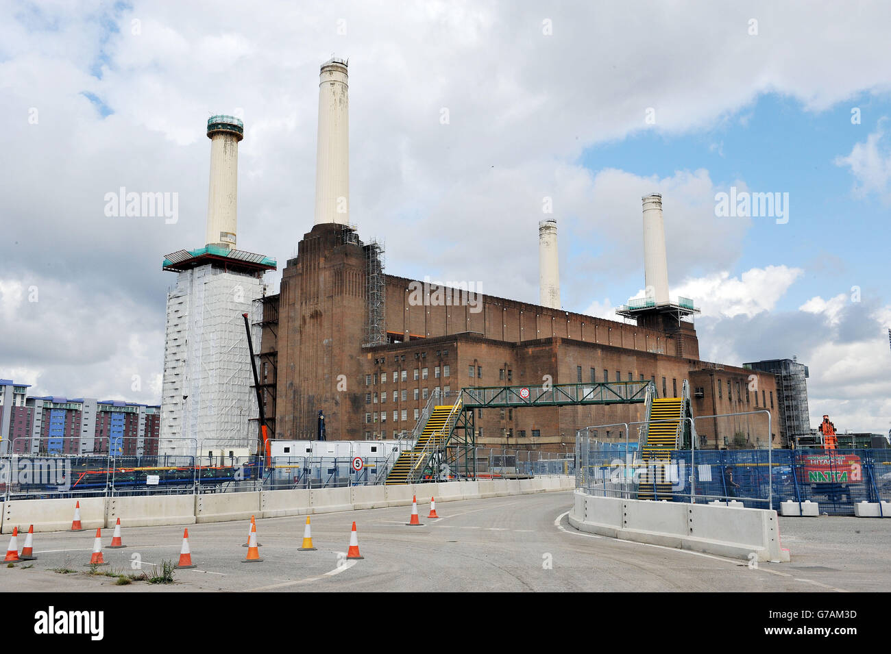 Battersea Power Station redevelopment Stock Photo Alamy