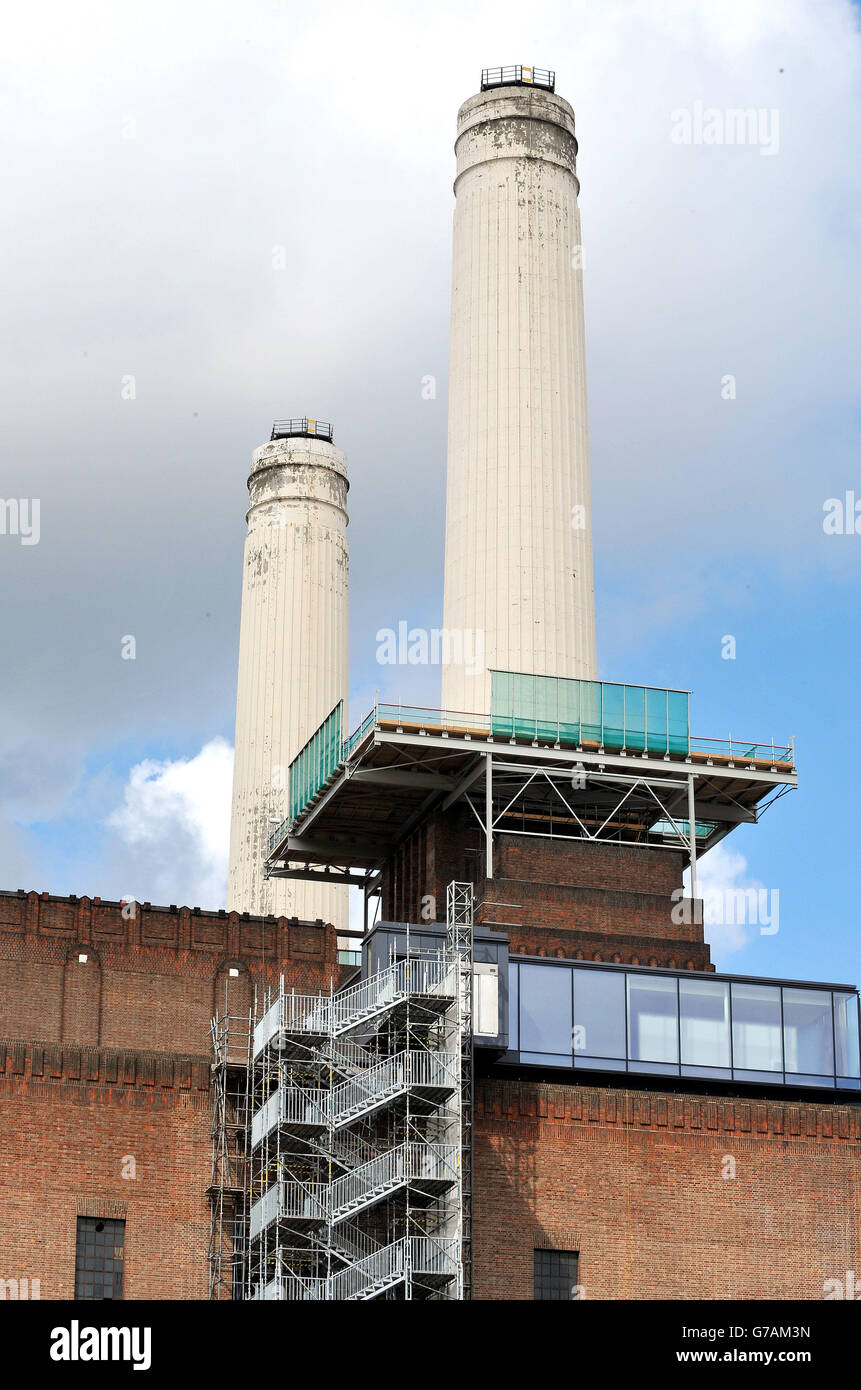 Battersea Power Station redevelopment Stock Photo