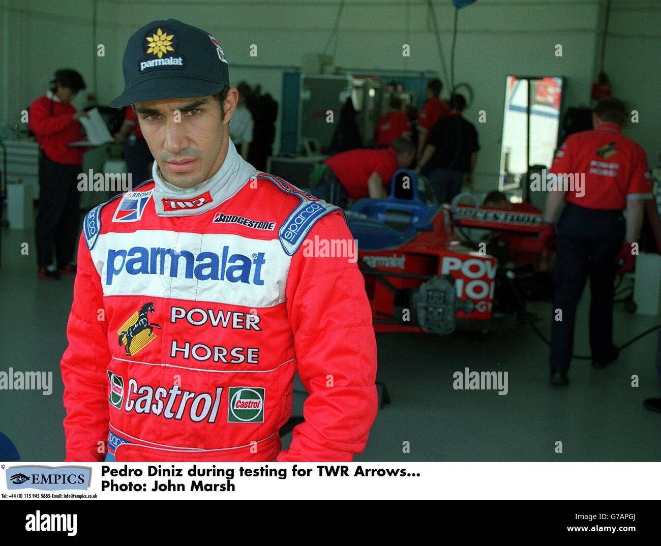 Motor Racing; Formula One testing 