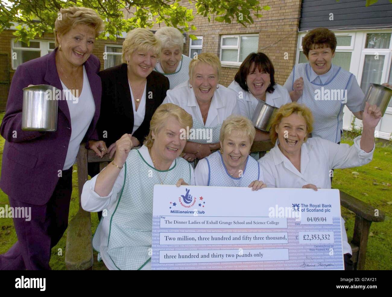 Syndicate of dinner ladies from exhall grange school science college hi