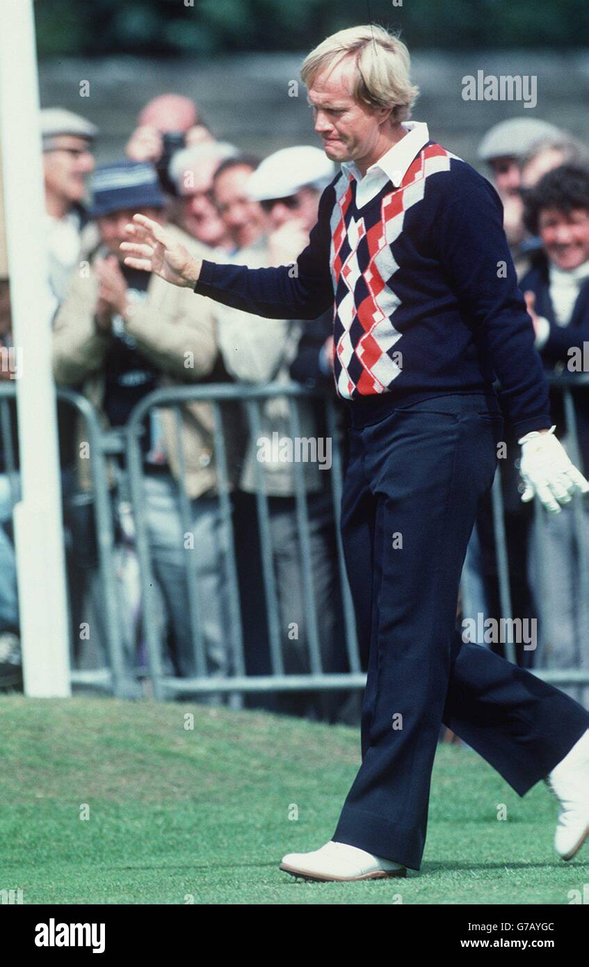 Golf Open 1982 Stock Photo Alamy