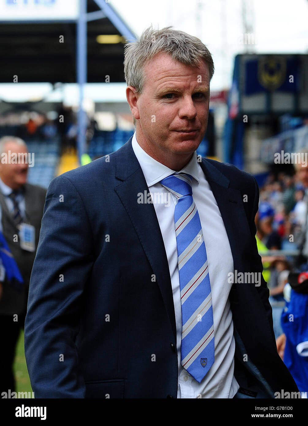 Soccer sky bet league two portsmouth cambridge united fratton park hi