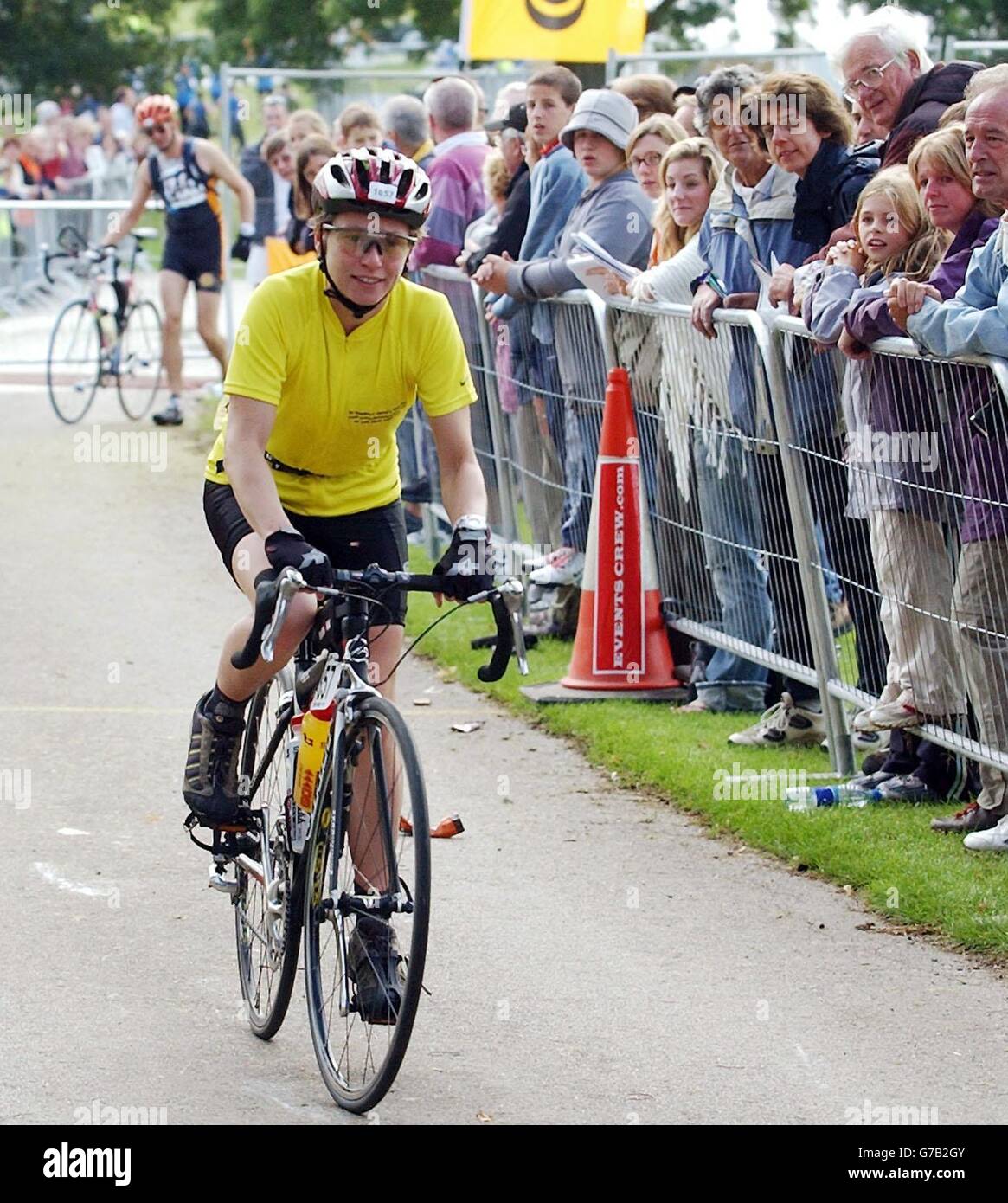 Jane Tomlinson Half Ironman UK Stock Photo Alamy