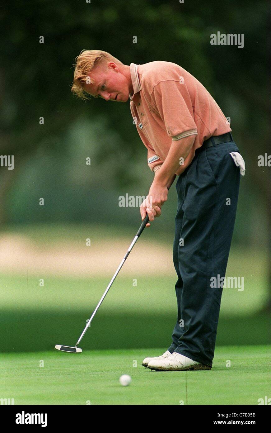 Golf PGA Volvo Masters Stock Photo Alamy