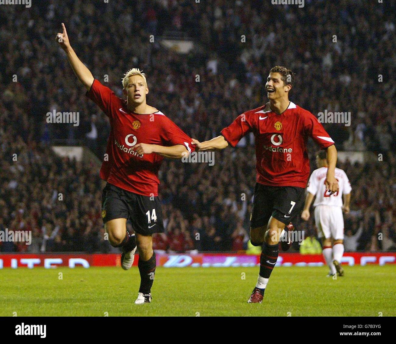 Manchester United's Cristiano Ronaldo looks dejected after the UEFA Champions  League round of sixteen second leg match at Old Trafford, Manchester.  Picture date: Tuesday March 15, 2022 Stock Photo - Alamy