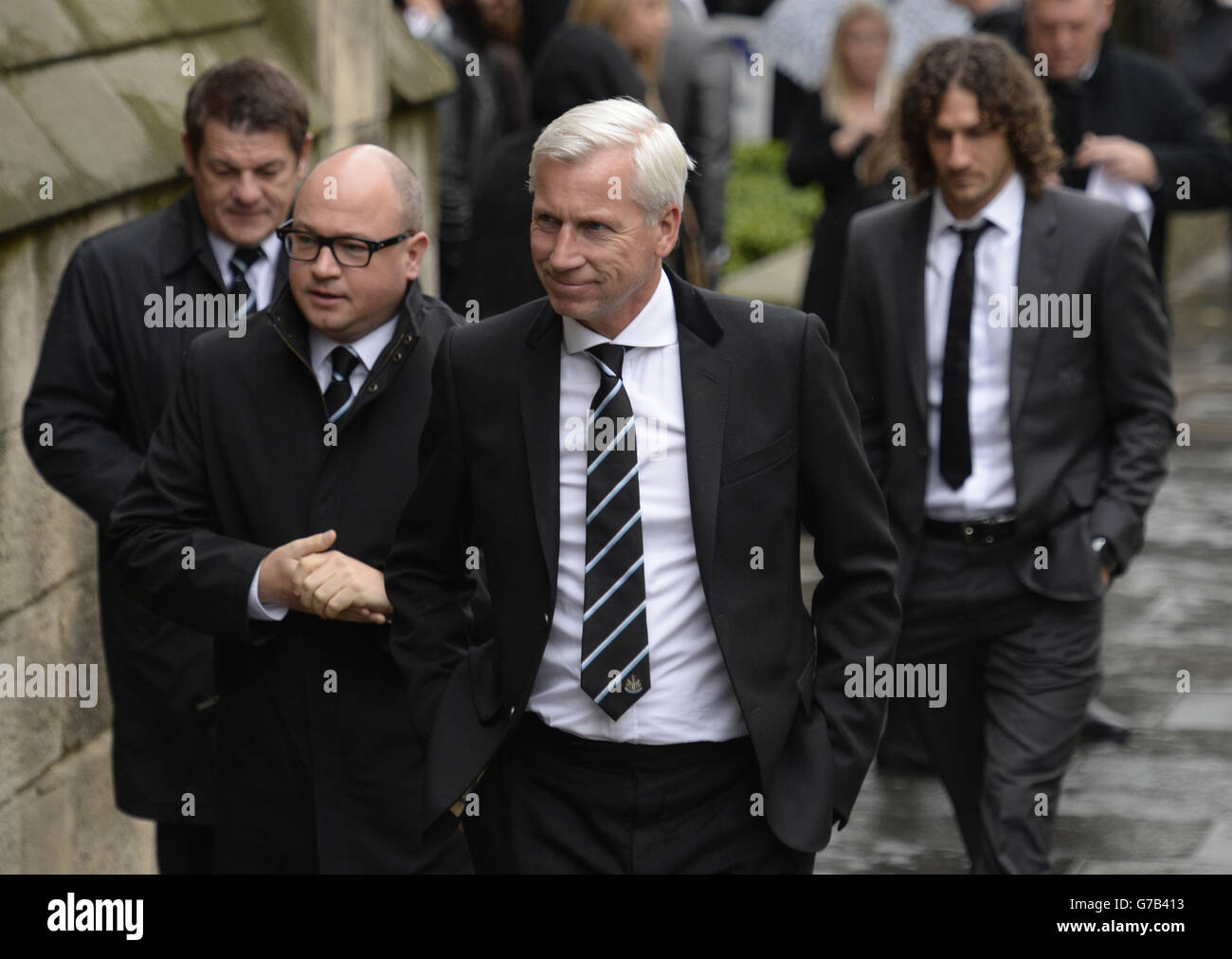 (From the left) Newcastle United assistant manager John Carver ...