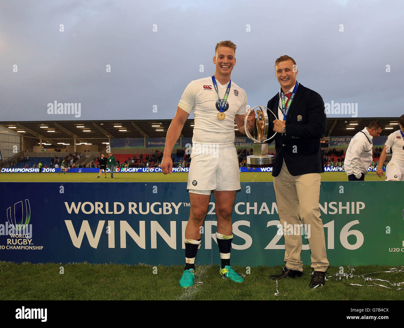 Under 20s rugby union world cup final aj bell stadium hi-res stock ...
