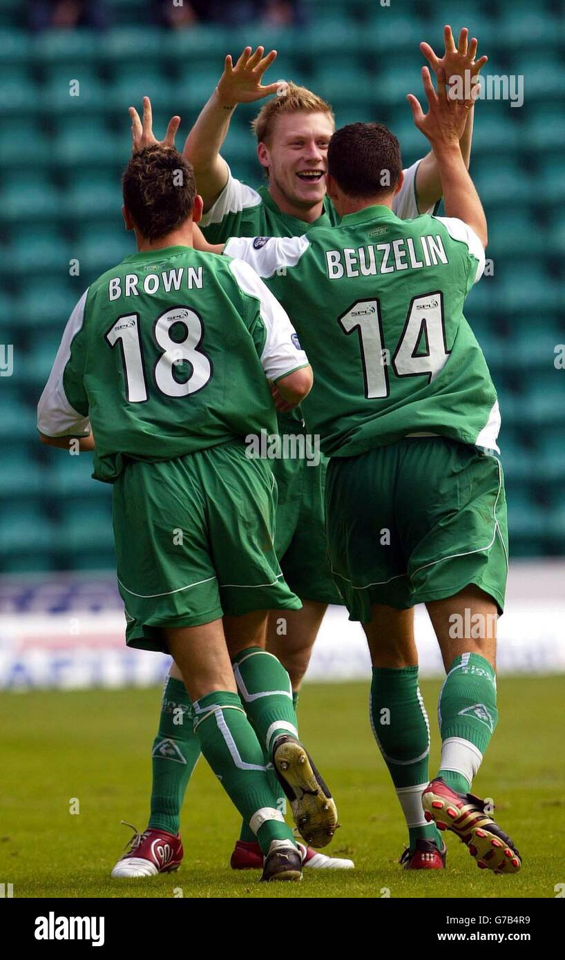 Hibs V Dundee Stock Photo Alamy