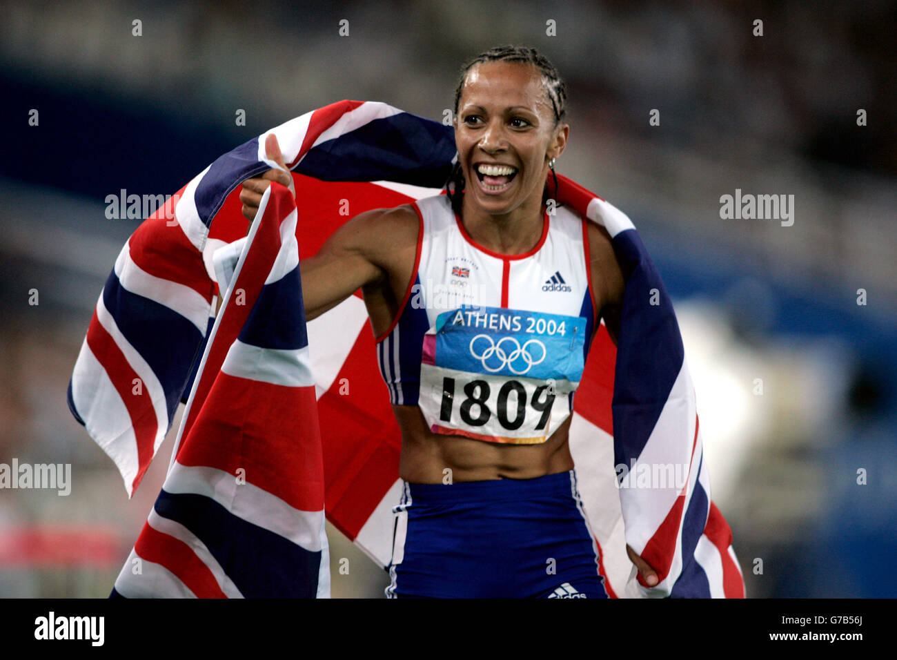 OLYMPICS Athletics 1500M FINAL Stock Photo