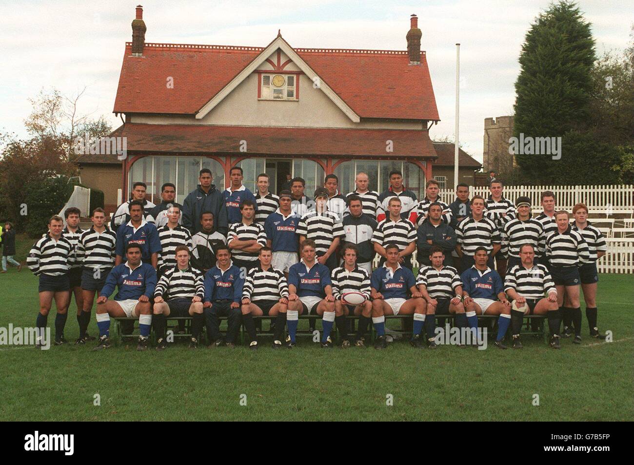 Rugby Union Oxford University v Western Samoa. Oxford University