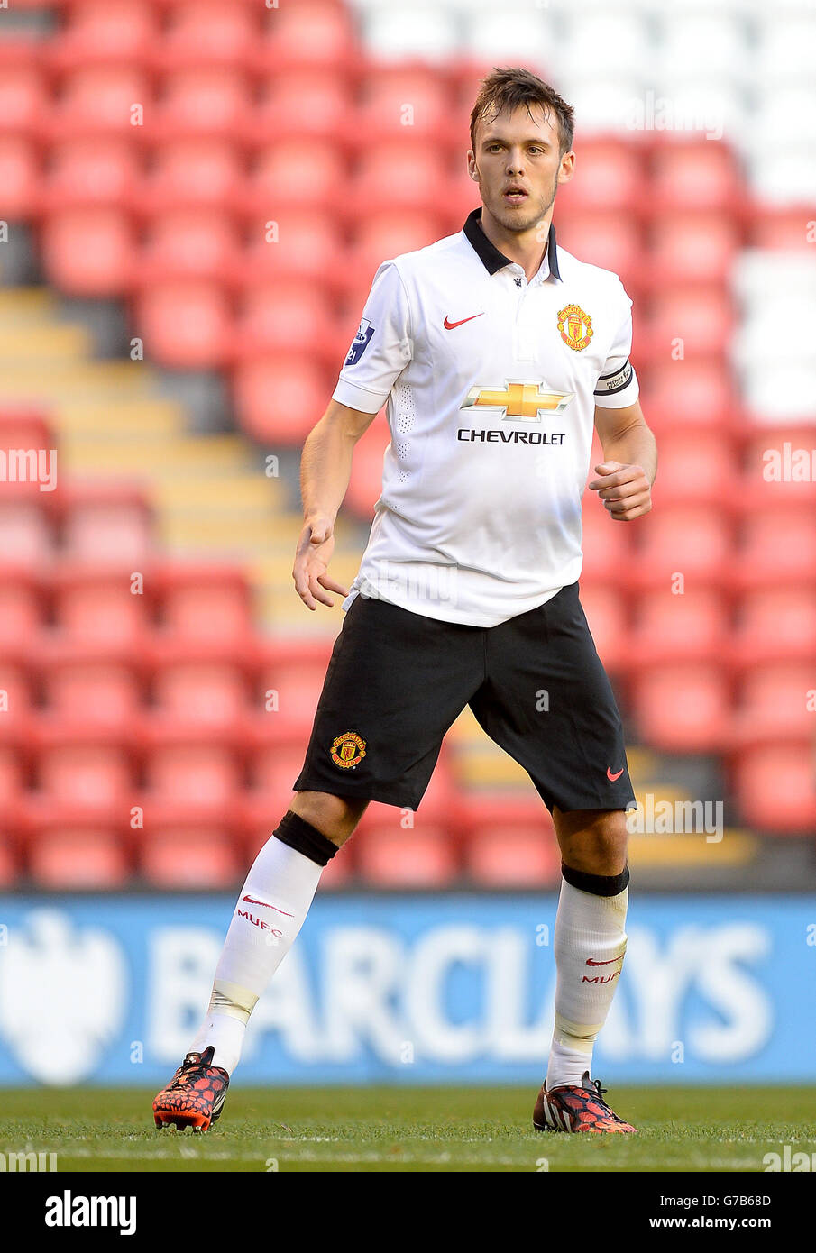 Manchester United's U21 Tom Thorpe in action against Liverpool's U21 Stock  Photo - Alamy