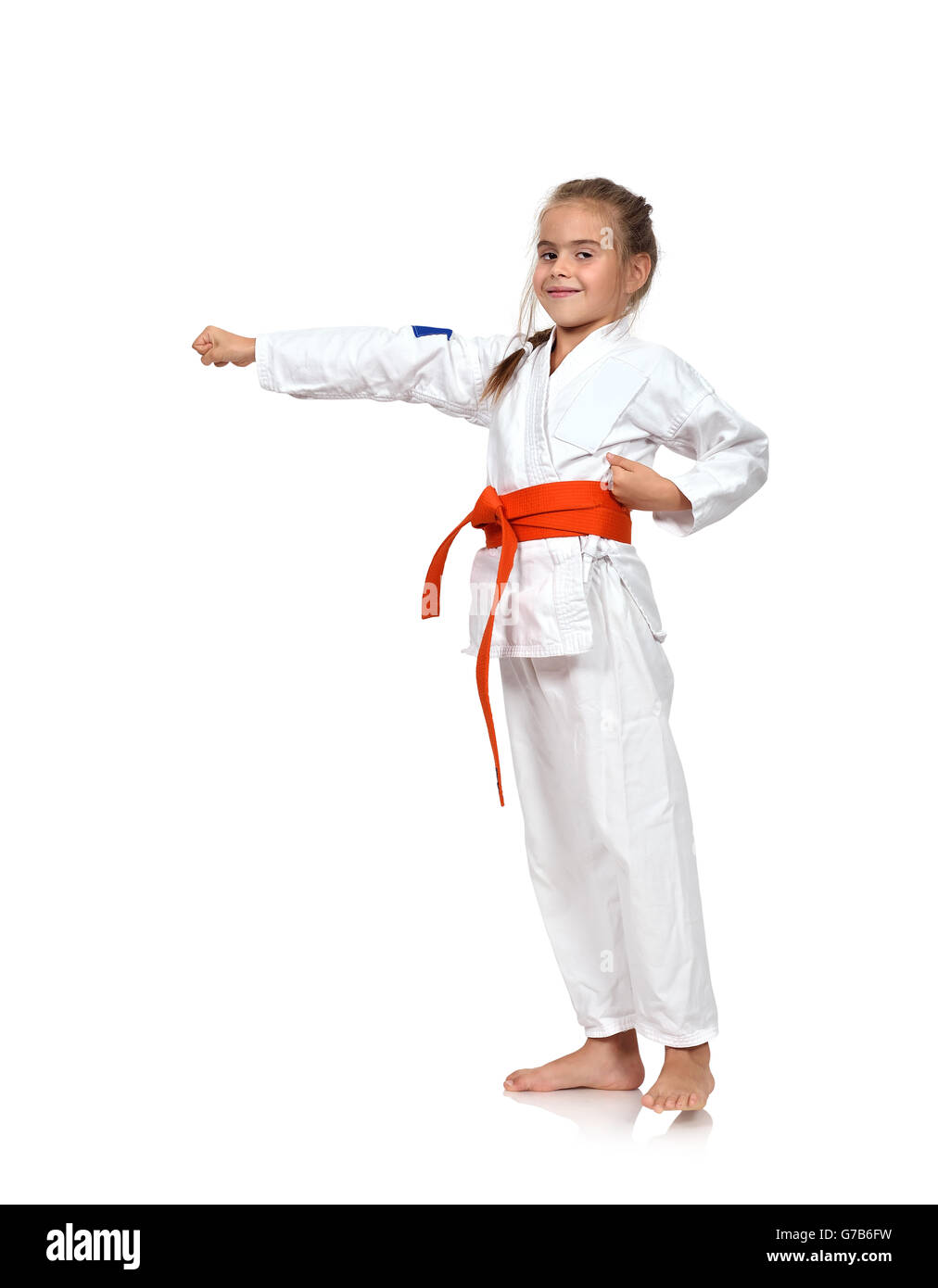 Karate girl hi-res stock photography and images - Alamy