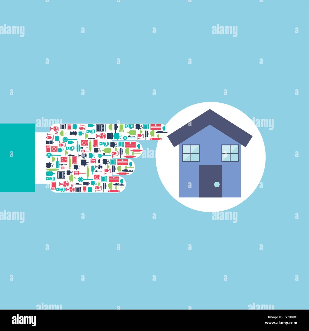 house isolated design Stock Vector Image & Art - Alamy
