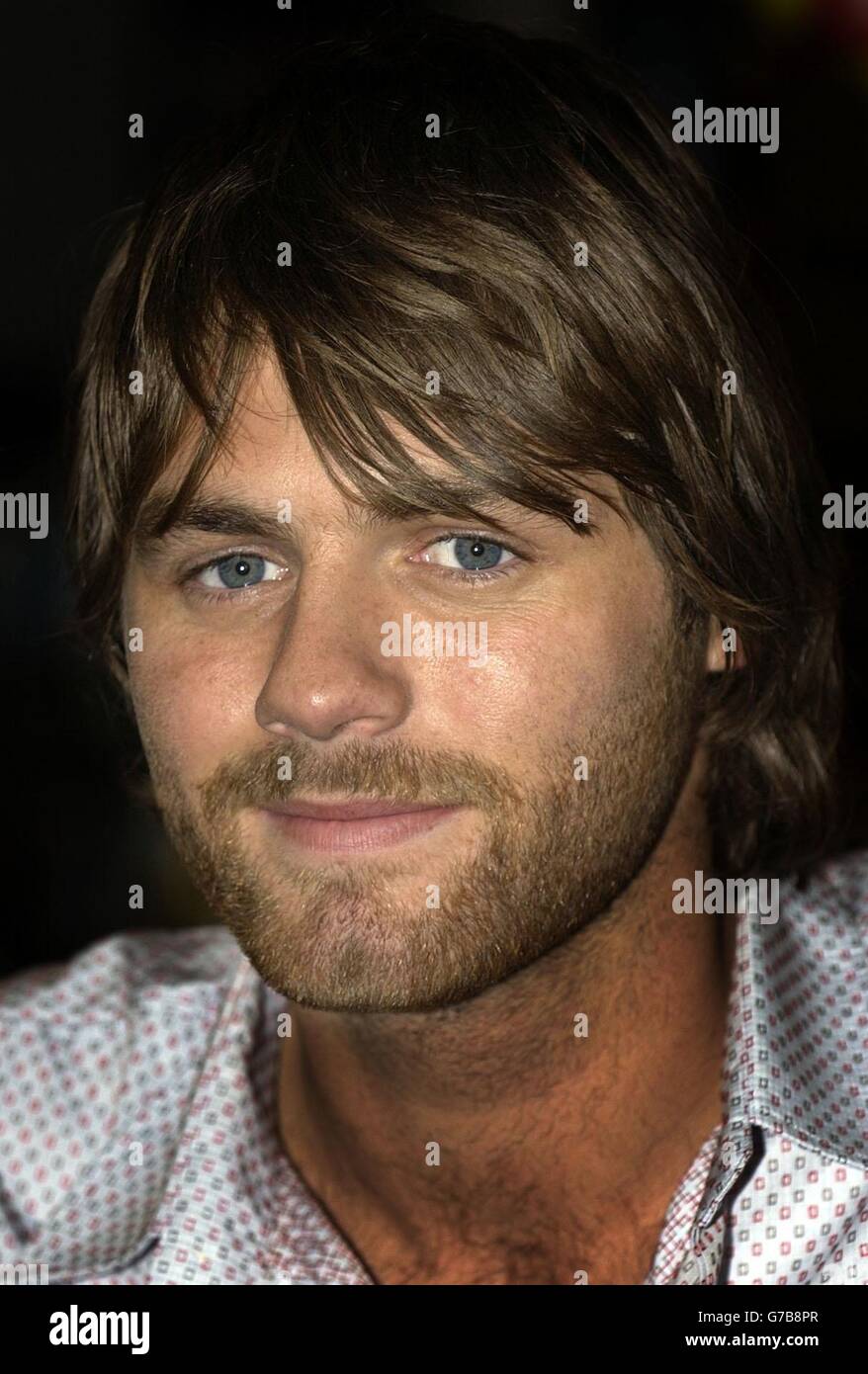 Ex Westlife Singer Brian Mcfadden Met Some Of His Fans While Signing Copies Of His New Single In Edinburgh 12 09 04 Bryan Mcfadden Who Was Celebrating After His First Solo Single Stormed To The