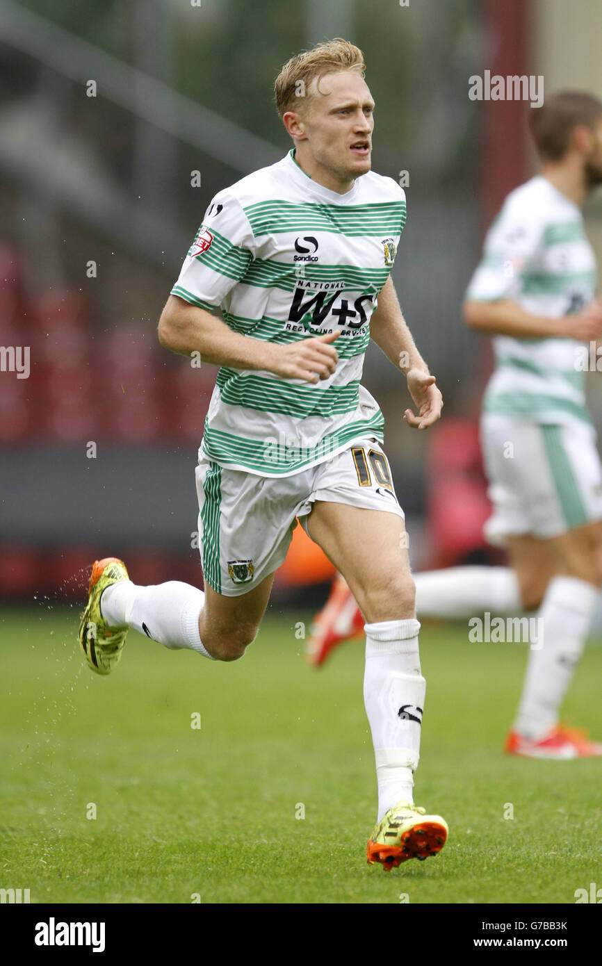 Soccer - Sky Bet League One - Bradford City v Yeovil Town - Coral ...
