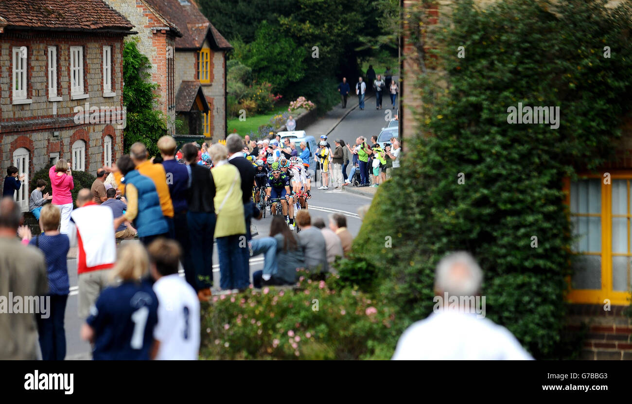 Cycling - 2014 Tour of Britain - Stage Seven - Camberley to Brighton Stock Photo