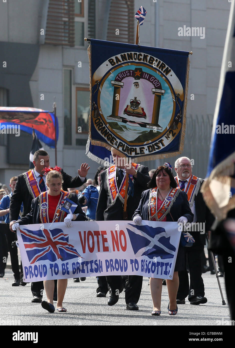 Scottish independence referendum Stock Photo Alamy