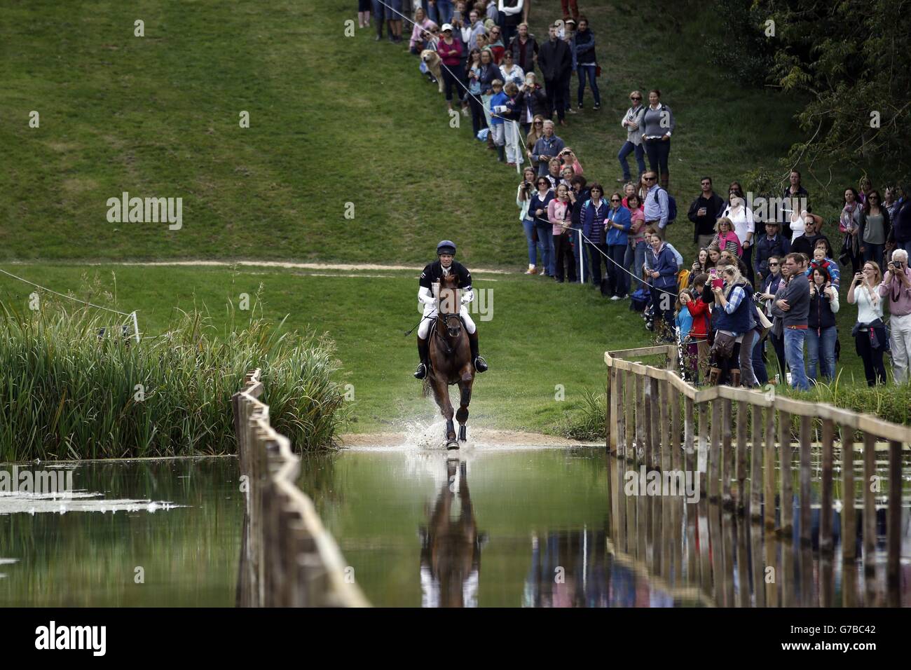 Equestrian blenheim international horse trials day three blenheim