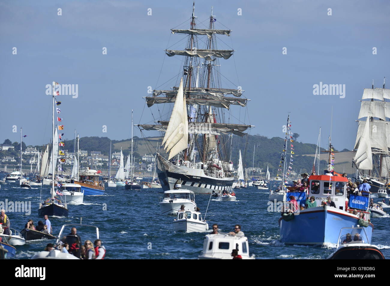 Tall ships Regatta Stock Photo Alamy