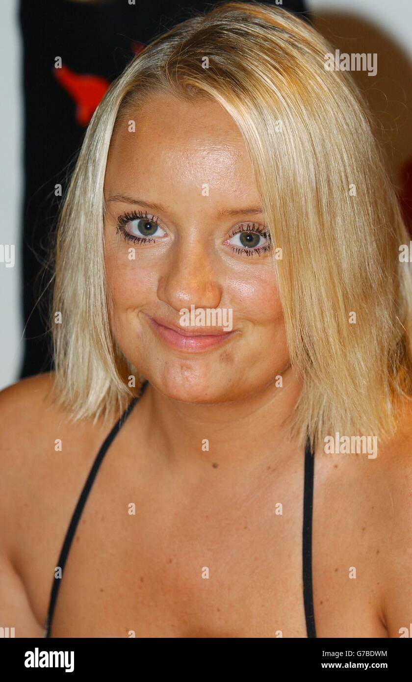 Lucy Davis Shaun Of The Dead DVD release Stock Photo Alamy