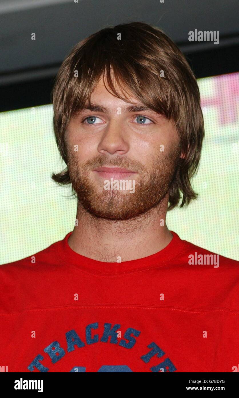 Former Westlife Singer Brian Mcfadden Who Changed The Spelling Of His First Name From Bryan When He Left The Band During An In Store Appearnace At Hmv Oxford Street In Central