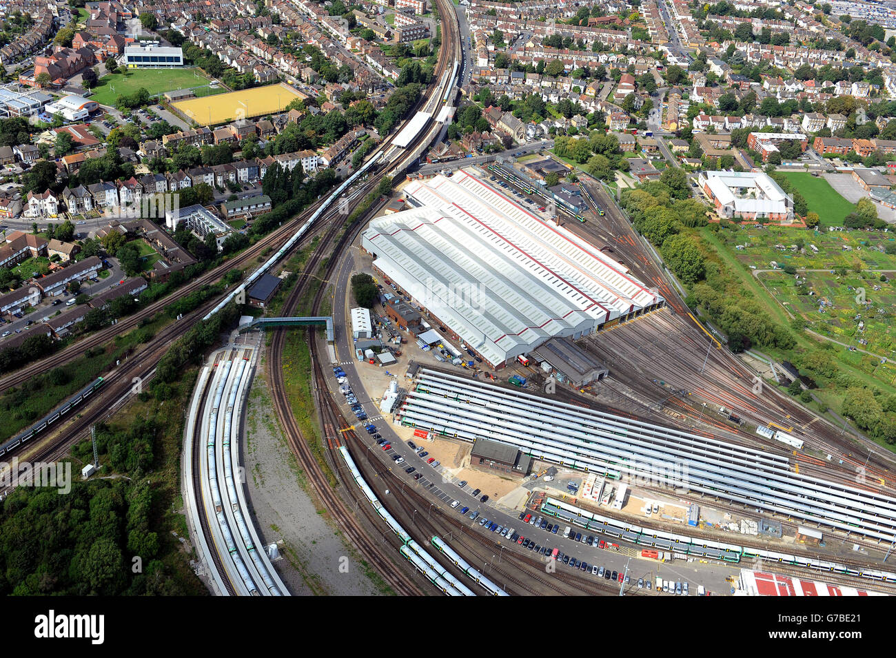 Selhurst park aerial hi-res stock photography and images - Alamy
