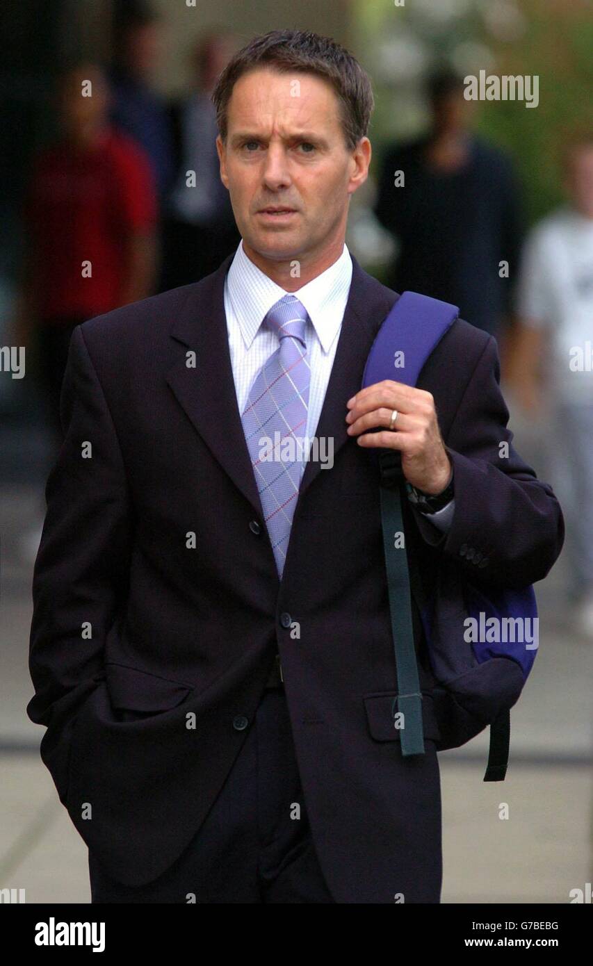 A Former Deepcut Army barracks training instructor Leslie Skinner, a 46 year old former deepcut soldier, leaving Kingston Crown Court. Skinner, pleaded guilty to five charges of indecently assaulting young recruits at Kingston Crown Court. Stock Photo