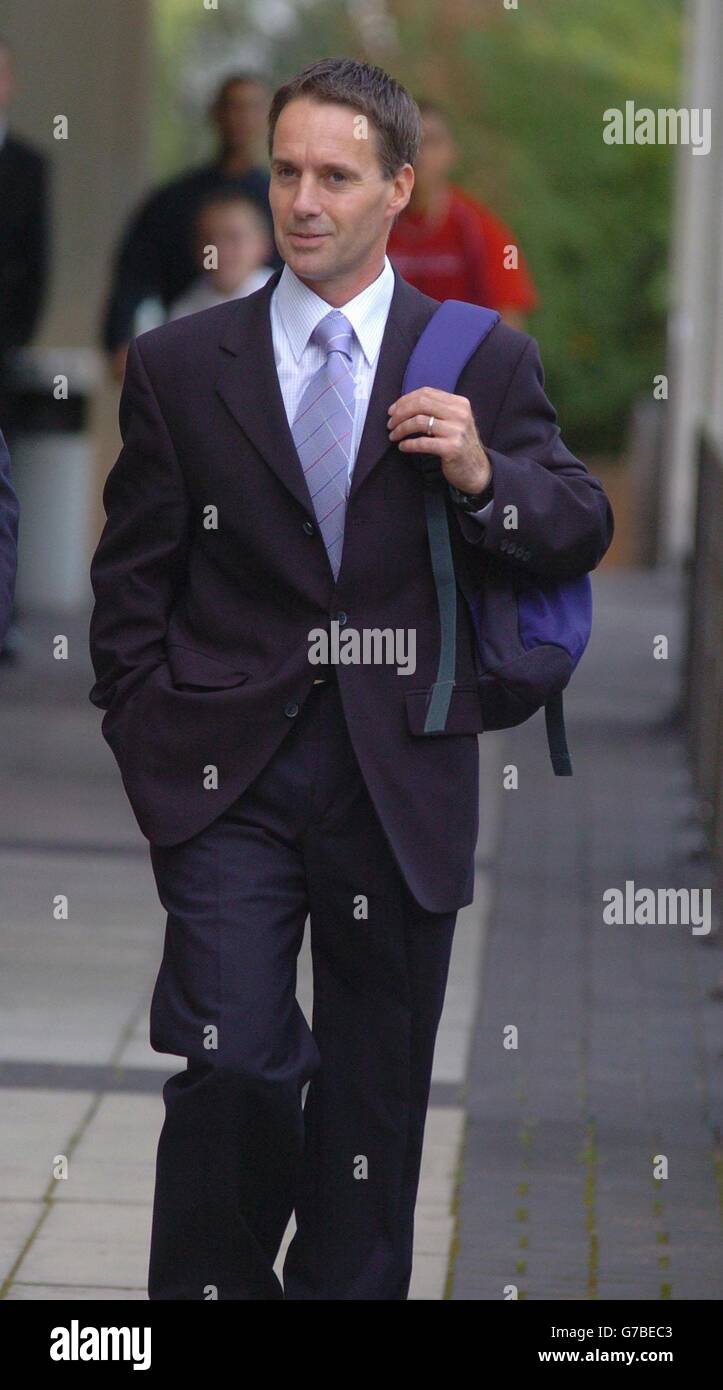A Former Deepcut Army barracks training instructor Leslie Skinner, a 46 year old former deepcut soldier, leaving Kingston Crown Court. Skinner, pleaded guilty to five charges of indecently assaulting young recruits at Kingston Crown Court. Stock Photo
