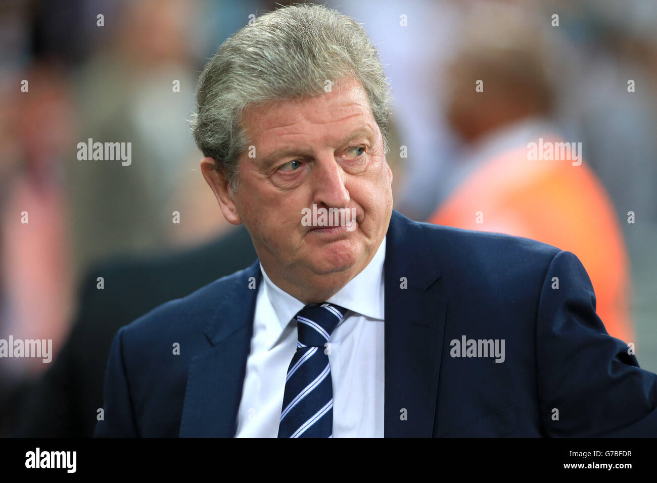 England manager Roy Hodgson before the International Friendly at Wembley Stadium, London. PRESS ASSOCIATION Photo. Picture date: Wednesday September 3, 2014. See PA story SOCCER England. Photo credit should read: Nick Potts/PA Wire. Stock Photo