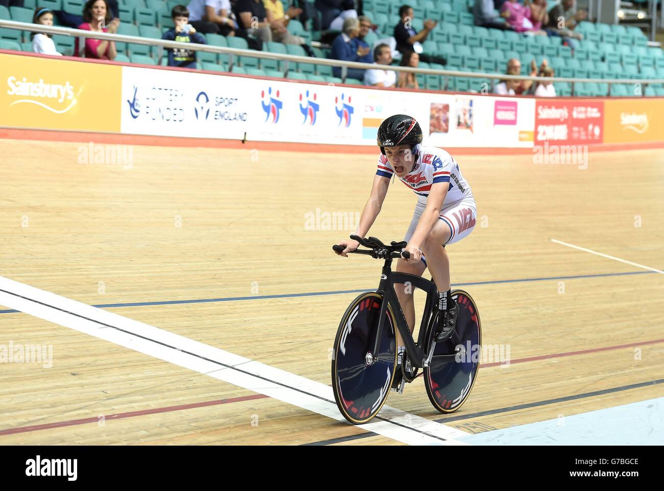 During the sainsburys 2014 school games at national cycling centre hi res stock photography and images Alamy