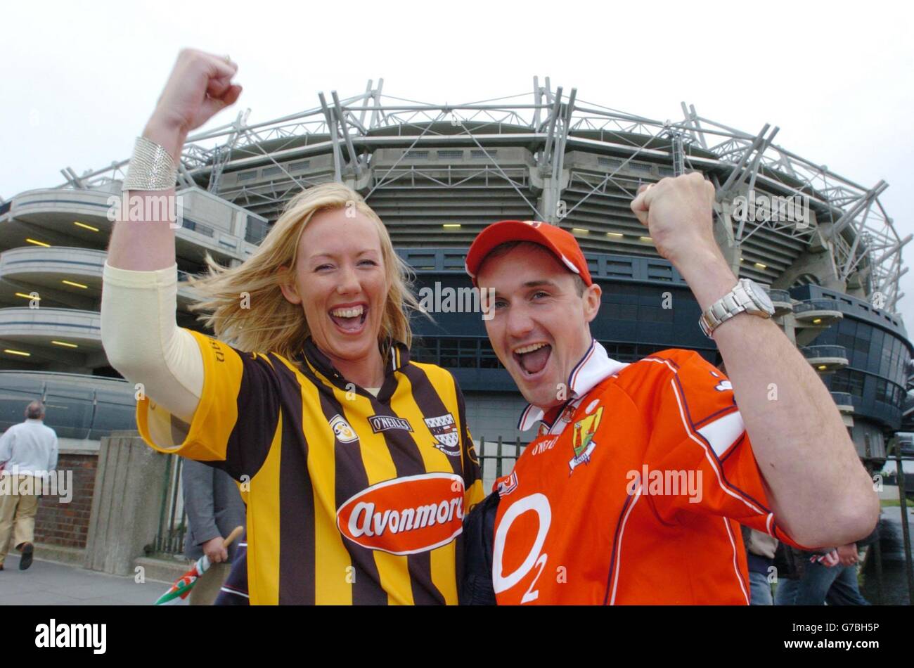 Kilkenny v Cork All Ireland Hurling Final Stock Photo