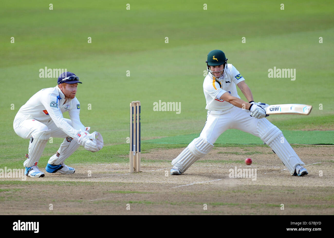 Nottinghamshire's Chris Read bats during day three of the LV= County Championship Division One match at Trent Bridge, Nottingham. Picture date: Thursday September 11, 2014. See PA story CRICKET Nottinghamshire. Photo credit should read: Simon Cooper/PA Wire Stock Photo