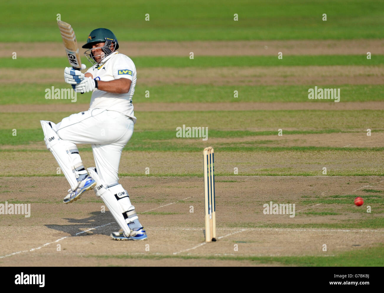 Nottinghamshire's Samit Patel bats during day three of the LV= County Championship Division One match at Trent Bridge, Nottingham. SSOCIATION Photo. Picture date: Thursday September 11, 2014. See PA story CRICKET Nottinghamshire. Photo credit should read: Simon Cooper/PA Wire Stock Photo