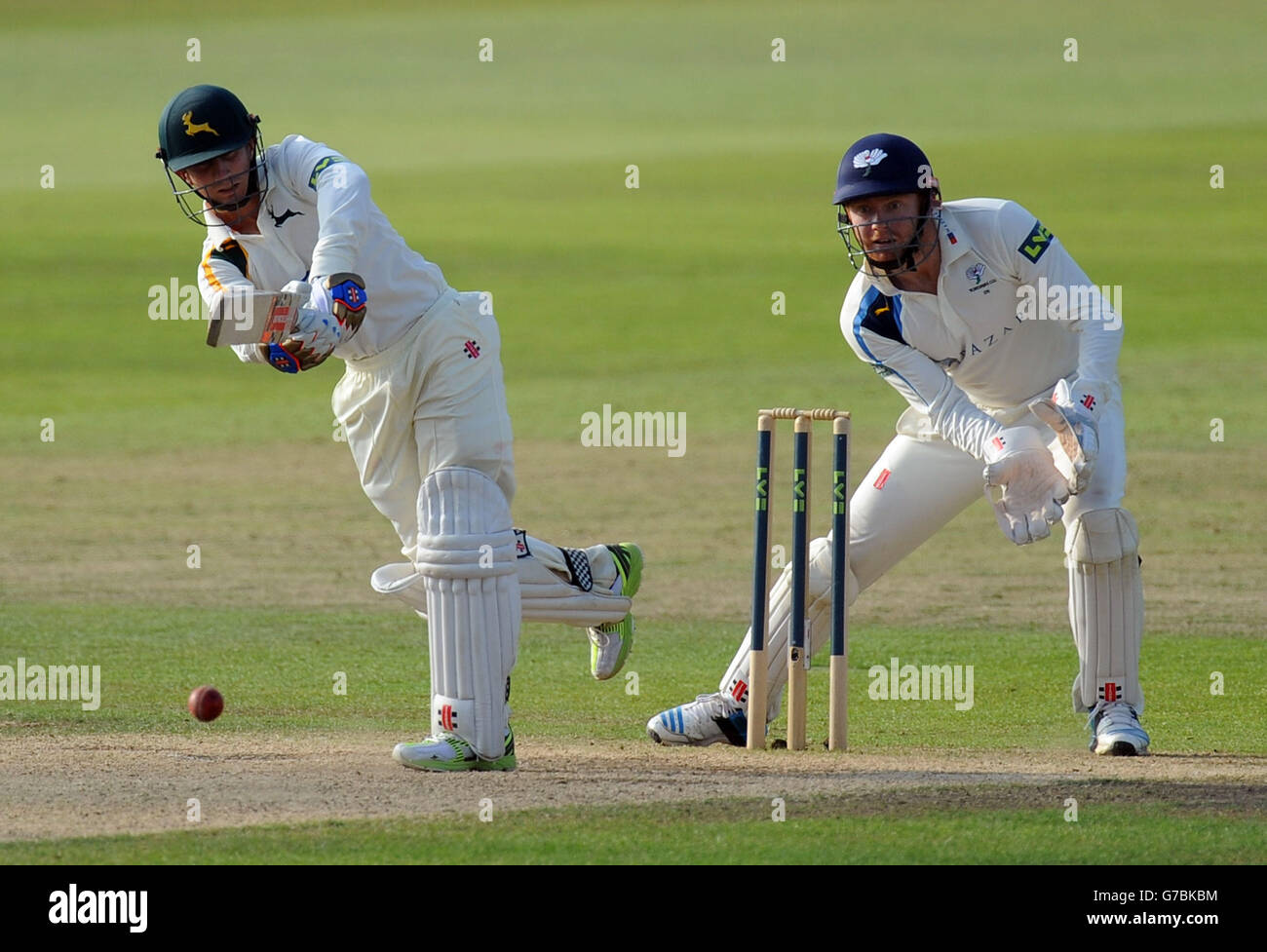Nottinghamshire's James Taylor bats during day three of the LV= County Championship Division One match at Trent Bridge, Nottingham. SSOCIATION Photo. Picture date: Thursday September 11, 2014. See PA story CRICKET Nottinghamshire. Photo credit should read: Simon Cooper/PA Wire Stock Photo