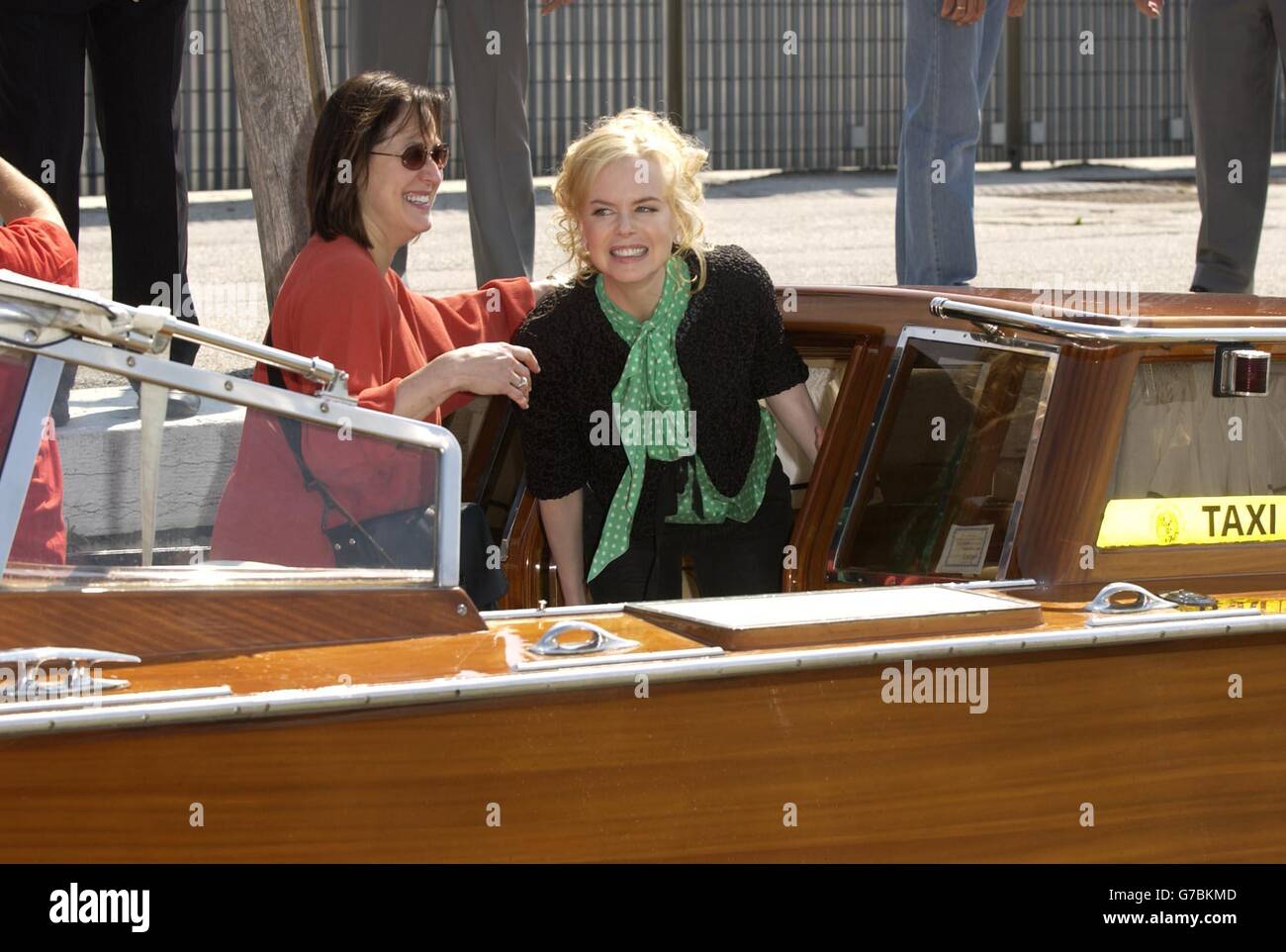 film festival cinema celebrity venice2004 actress boat nicole