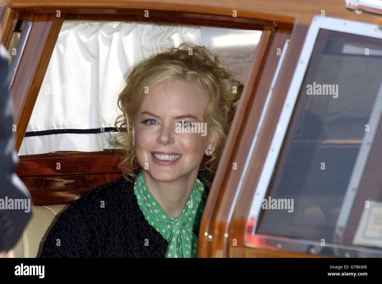 Actress Nicole Kidman arrives for the 61st Venice Film Festival at Lido