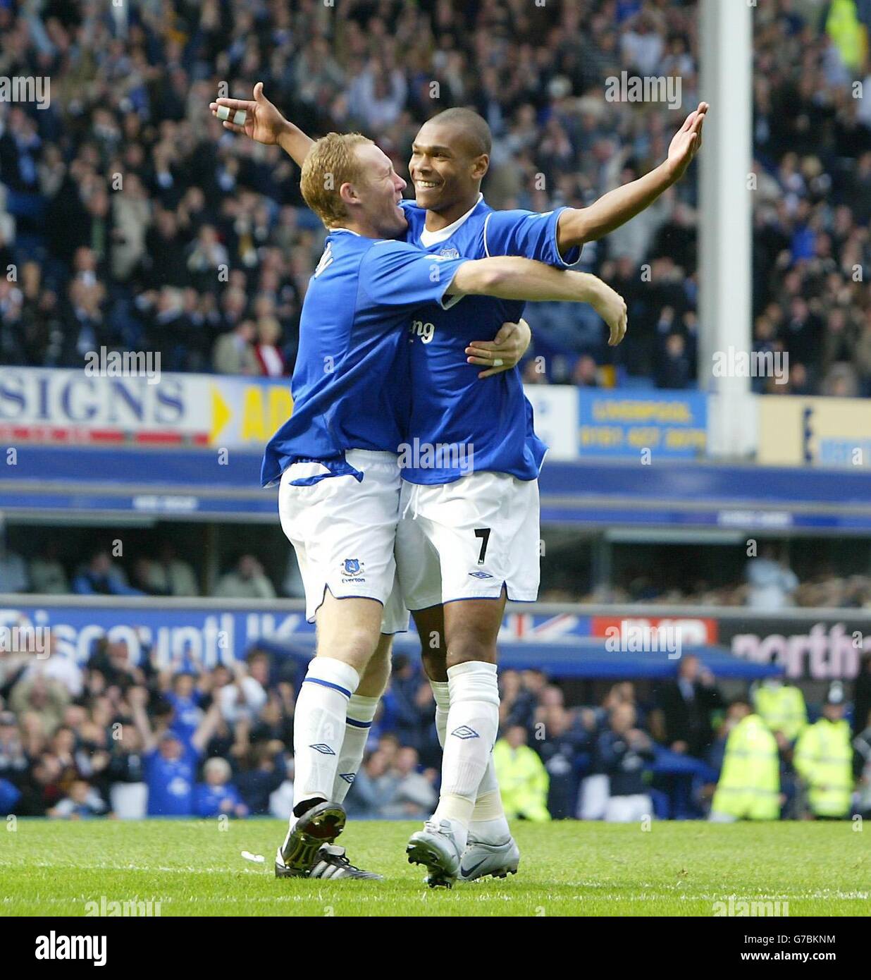 Everton v Middlesbrough Stock Photo