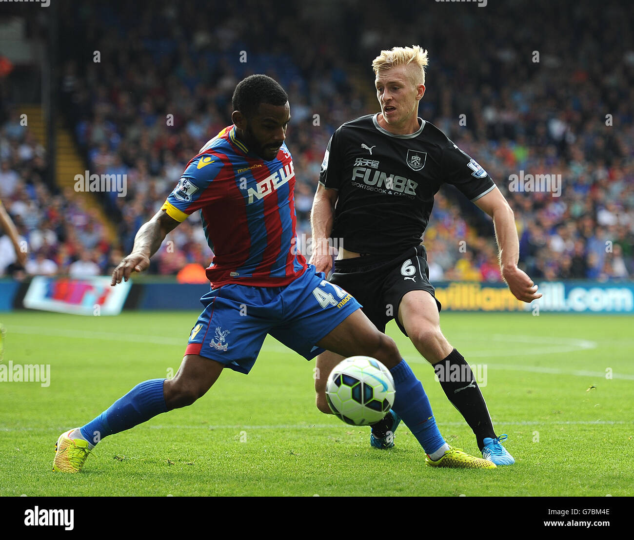 Soccer - npower Football League Championship - Crystal Palace Play Off  Feature 2012/13 - Crystal Palace Training Ground. Crystal Palace's Yannick  Bolasie, Damien Delaney and Mile Jedinak Stock Photo - Alamy