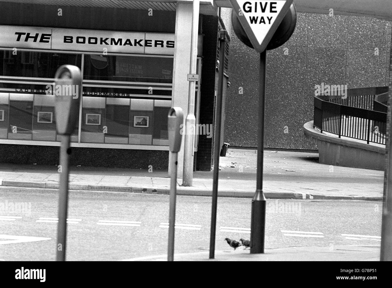 Birmingham Bomb Attacks Stock Photo