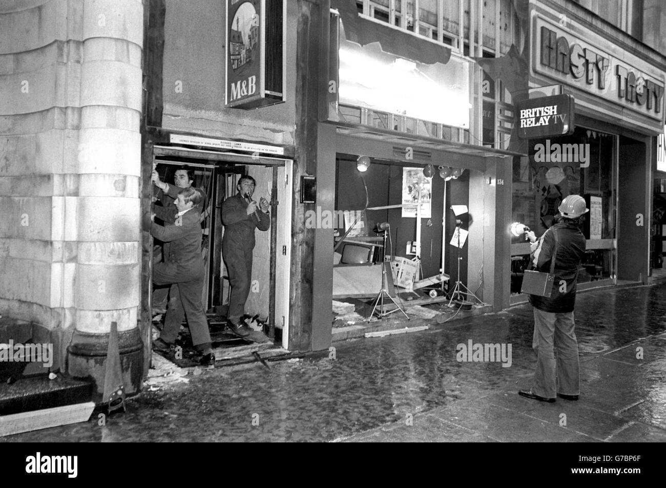 Birmingham Bomb Attacks Stock Photo