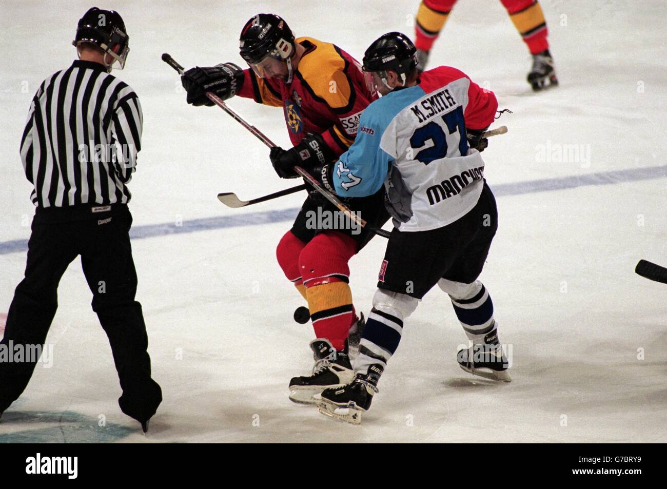 Ice Hockey Manchester Storm v Lulea Stock Photo Alamy