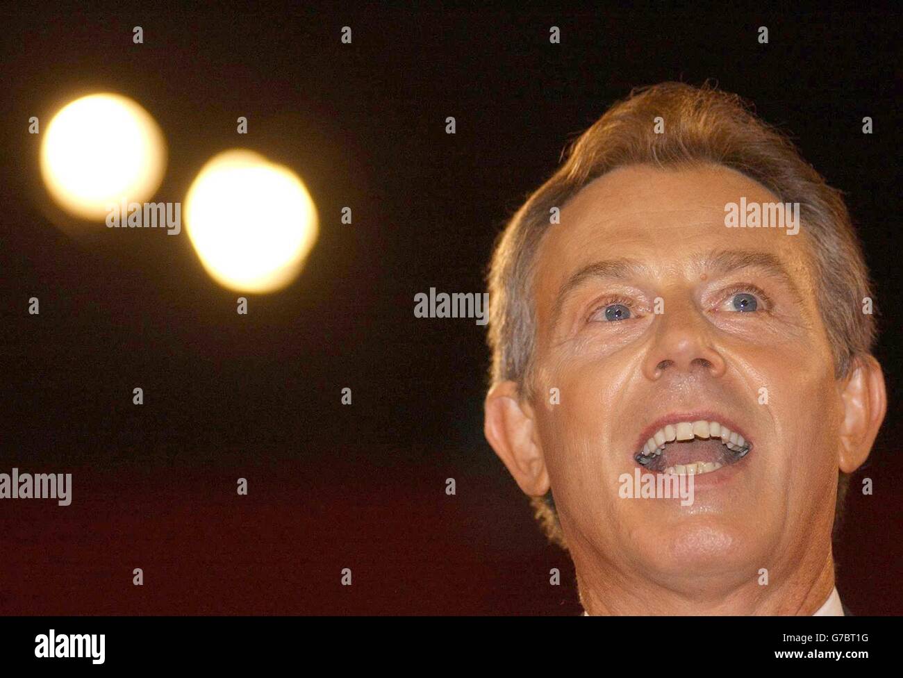 British Prime Minister Tony Blair Stock Photo - Alamy