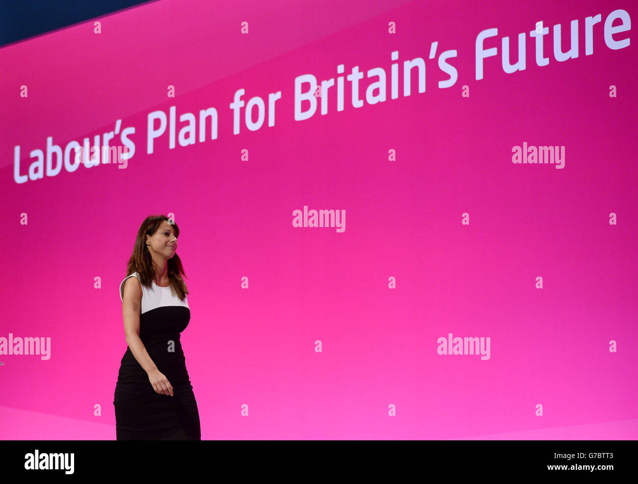 Shadow women and equalities minister Gloria de Piero addresses the