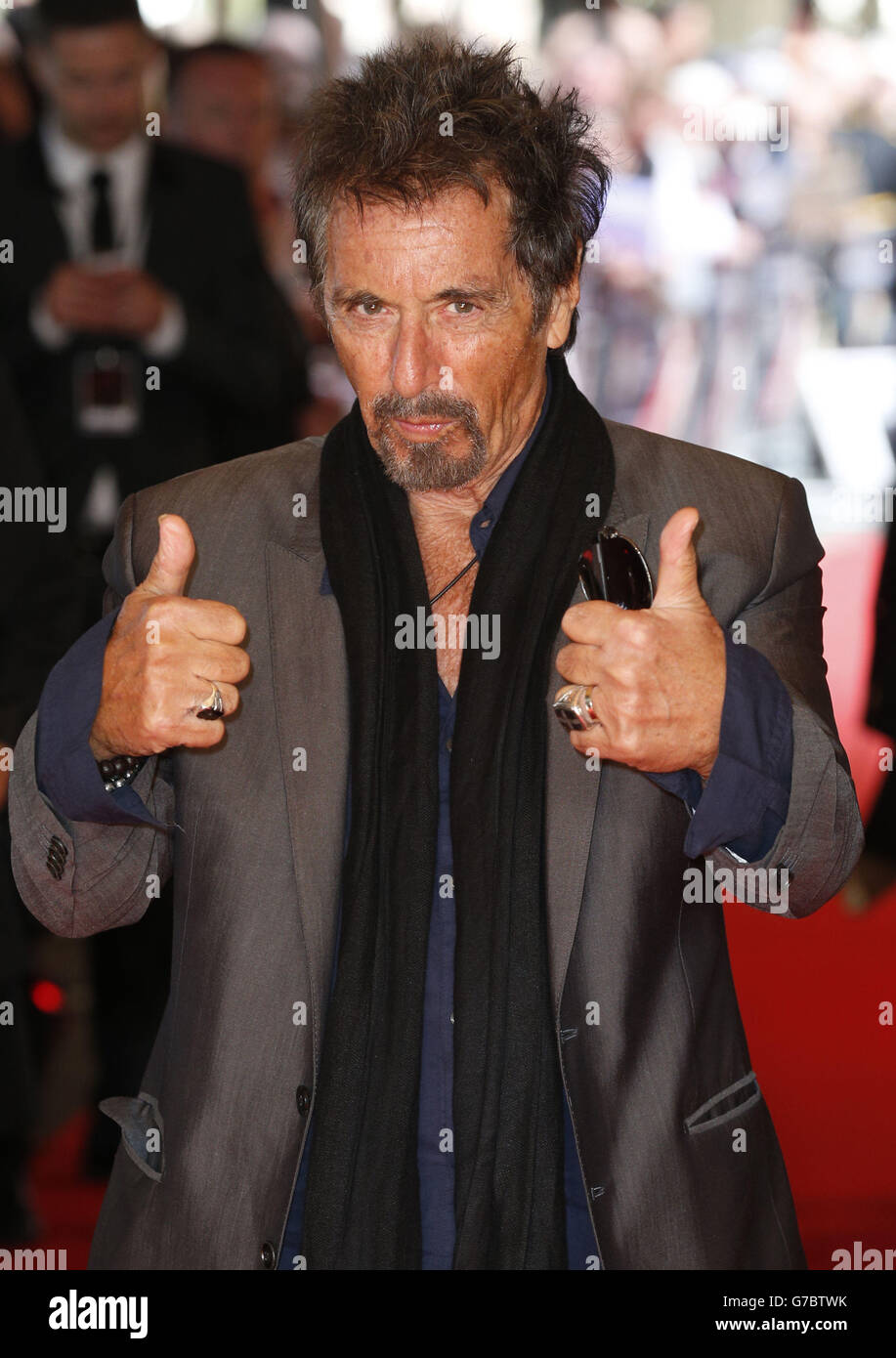 Al Pacino attends the celebrity screening of the film Salome & Wilde Salome at BFI Southbank, London. Stock Photo