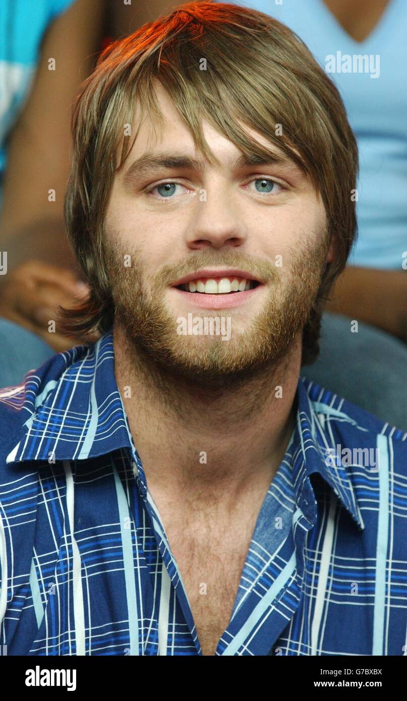 Brian McFadden MTV's TRL Total Request Live show Stock Photo Alamy