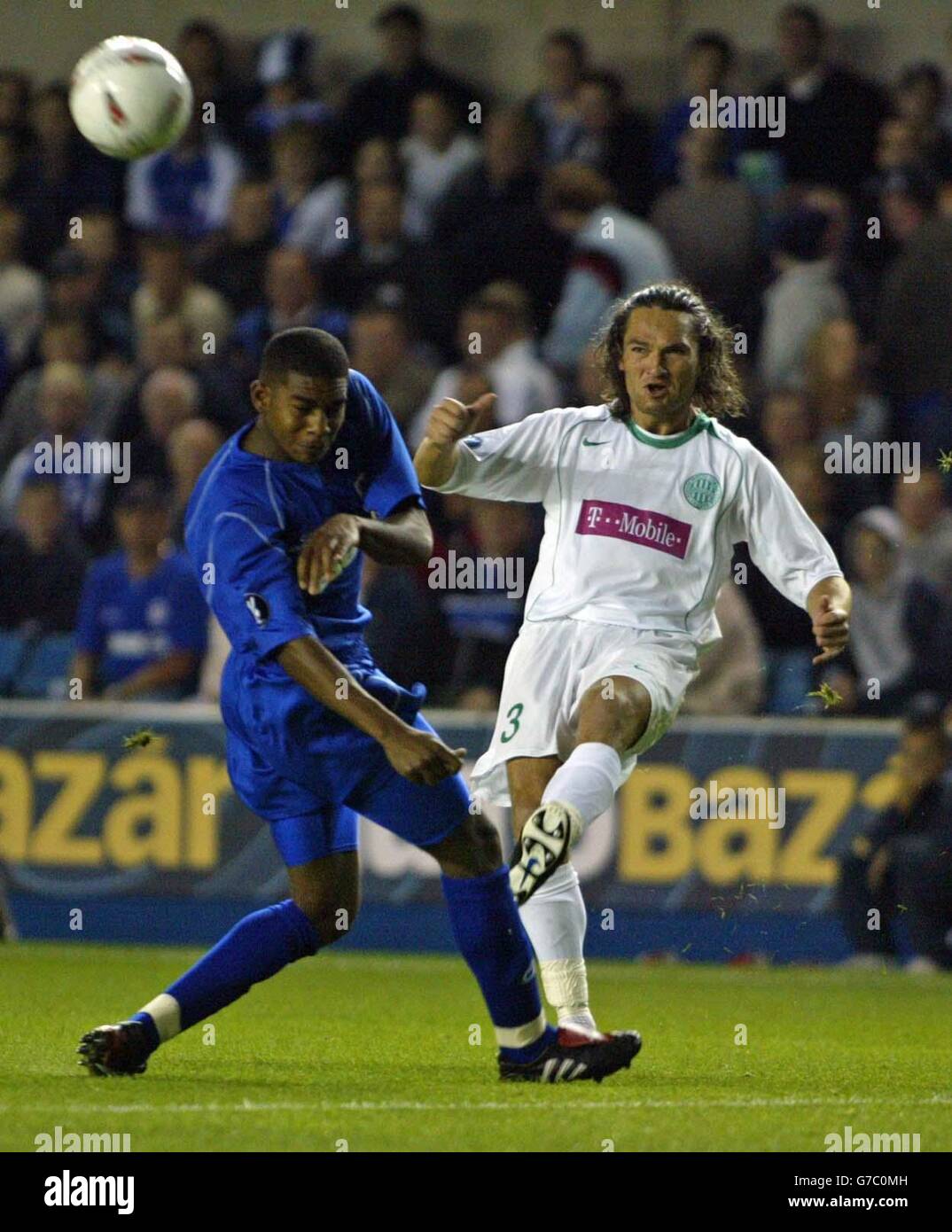 Myenty Abena Ferencvaros Competes Ball During Editorial Stock Photo - Stock  Image